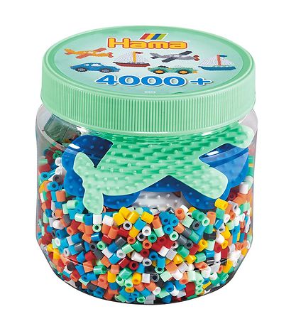 Hama Midi Perles - 4000 pces - Multicolore