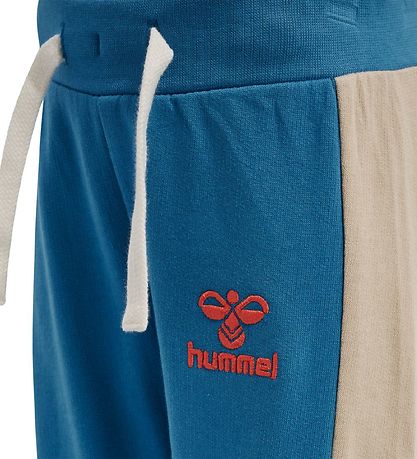 Hummel Joggingbuxur - hmlFINN - Vallarta Blue