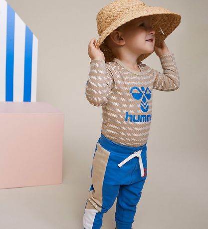 Hummel Joggingbuxur - hmlFINN - Vallarta Blue