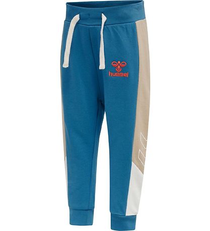 Hummel Joggingbuxur - hmlFINN - Vallarta Blue