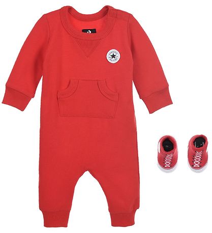 Converse Set - Jumpsuit/Socks - University Red