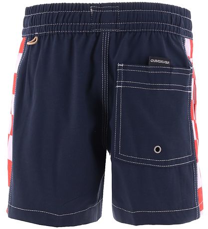 Quiksilver Shorts de Bain - Arc - Marine/Rouge/Blanc