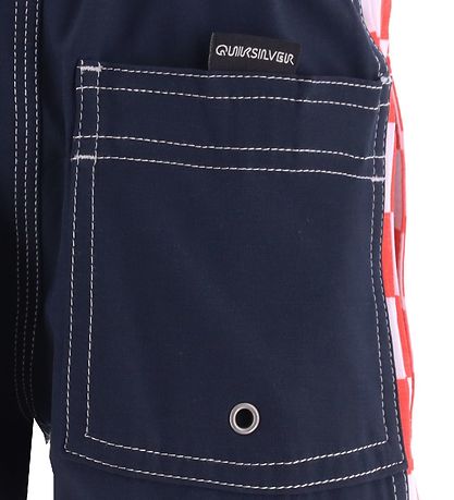 Quiksilver Swim Trunks - Arch - Navy/Red/White