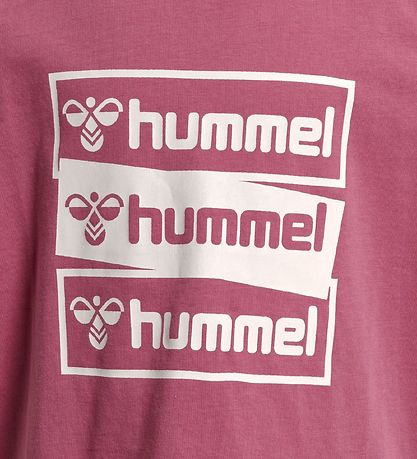 Hummel Stuttermabolur - hmlCaritas - Heather Rose