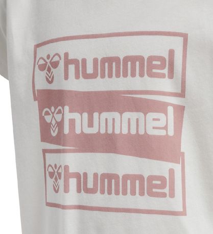 Hummel Stuttermabolur - hmlCaritas - Marsmallow