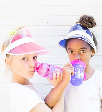 Nuby Drikkekop m. Handtag - 240ml - Lila m. Tryck