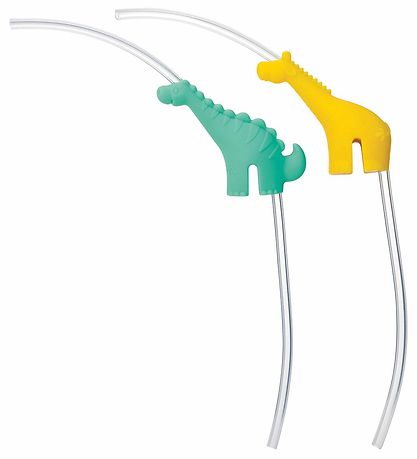 Nuby Återanvändbar Sugrör - 2-pack