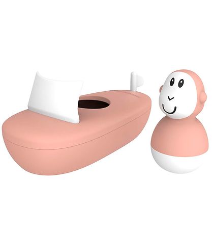 Jouet Pour le Bain Matchstick Monkey - Dusty Pink