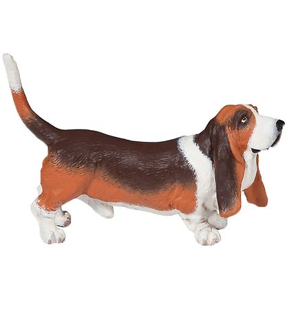 Papo Basset Dog - L: 4 cm