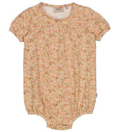 Wheat Zomerromper - Vilja - Nauwelijks Beige Small Bloemen