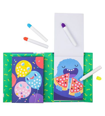 Tiger Tribe Colouring Set Set - Dot Paint Set - Party Time