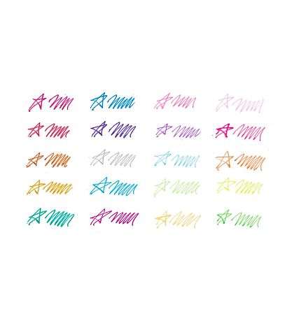 Ooly Pens - 20 pcs - Gel - Mini Doodlers - Multicolour