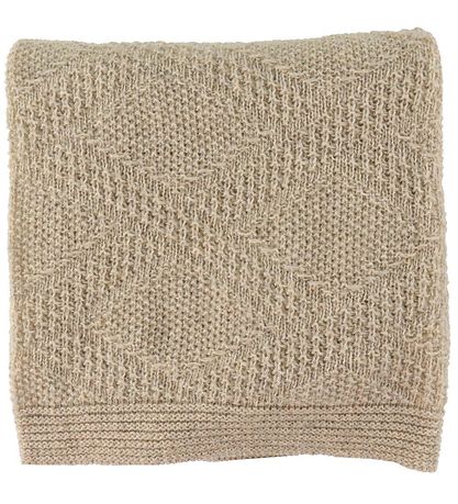 Nørgaard Madsens Blanket - Wool/Polyamide - 75x100 - Sand