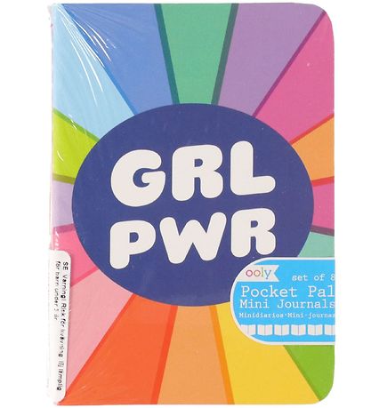 Ooly Notebooks - 8-Pack - Girl Power - Multicolour