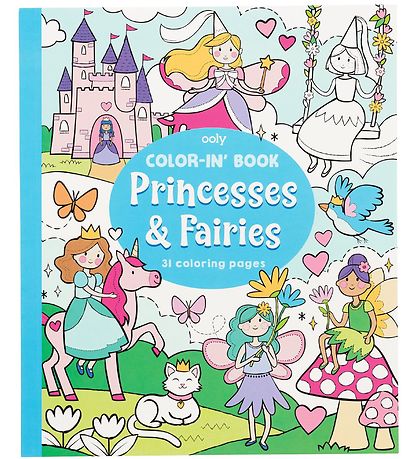 Ooly Litabók - 31 síða - Princesses og Fairies