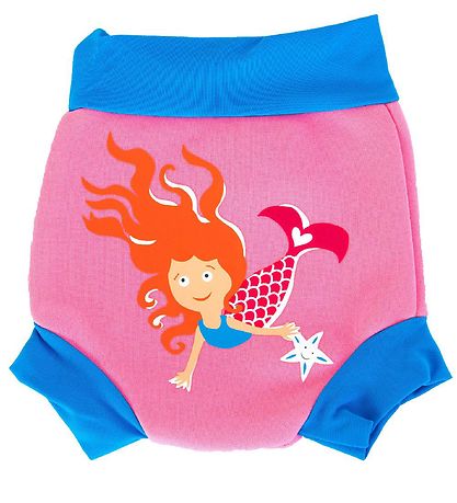 Konfidence Badblöjor - UV50+ - Nappy E- flex - Rosa/Yellow Mi