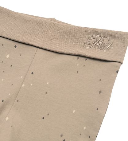 Petit Town Sofie Schnoor Trousers w. Feet - Dark Sand