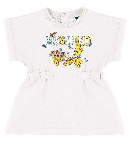 Moschino Kleid - Weiß m. Print