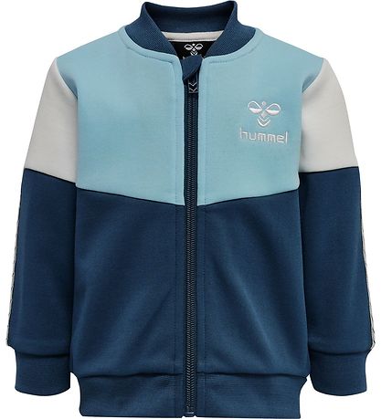 Hummel Cardigan - hmlGrady - Ljósblátt/Dökkblátt