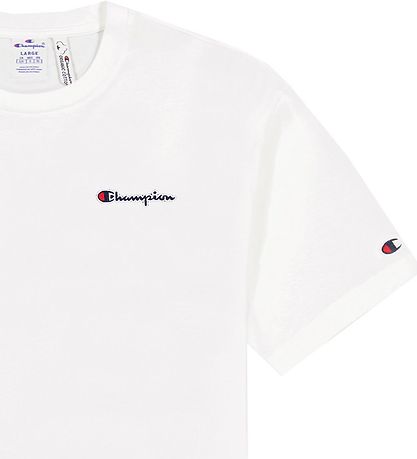 Champion Fashion Stuttermabolur - Hvítt