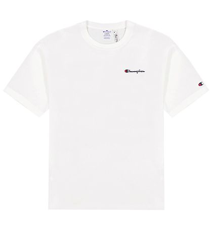 Champion Fashion Stuttermabolur - Hvítt