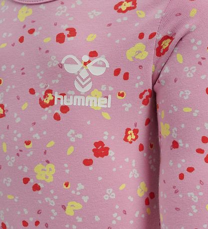 Hummel Bodysuit l/s - hmlMira - Heather Rose