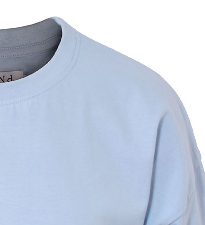 Hound Stuttermabolur - Crop - Light Blue