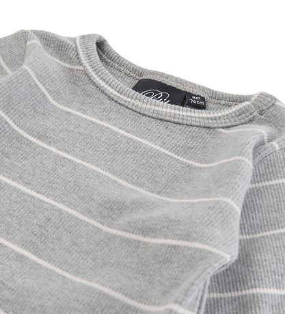 Sofie Schnoor Samfella L/æ - Röndótt - Grey Melange