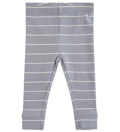 Sofie Schnoor Leggings - Striped - Stone Blue