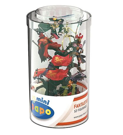 Papo Mini Fígúrur - 12 Stk. - Riddarar