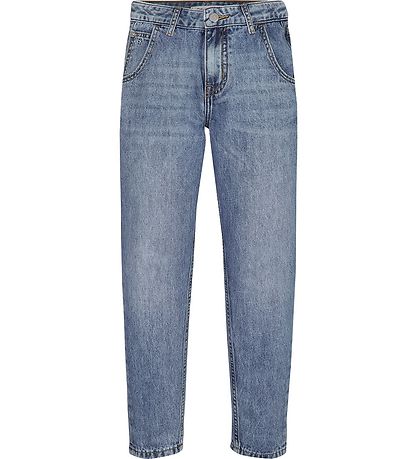Calvin Klein Farkut - Barrel Leikkiä - Pese Mid Blue