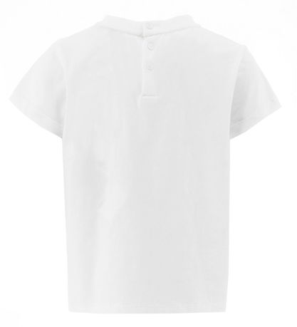 Emporio Armani T-shirt - White w. Print