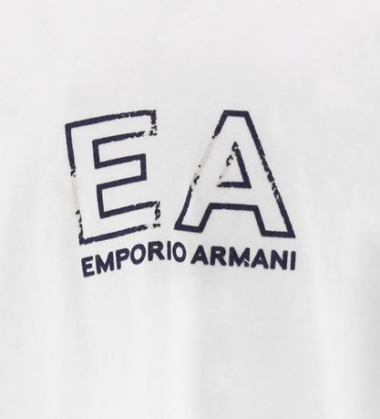Emporio Armani T-shirt - White w. Print