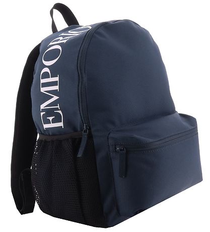 Emporio Armani Backpack - Dark Blue w. White