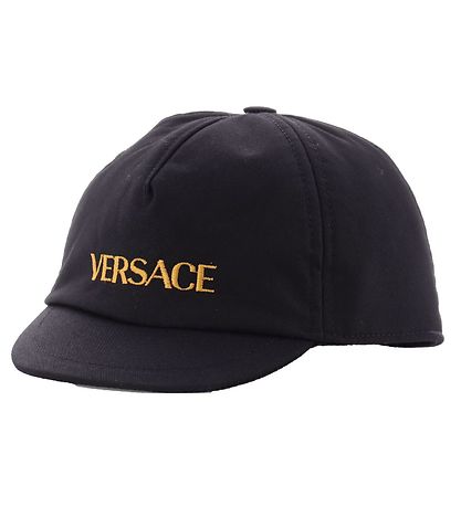 Versace Kappe Schwarz Gold