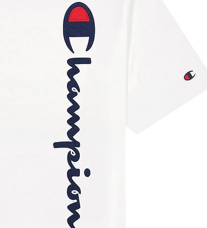 Champion Fashion T-shirt - White w. Logo