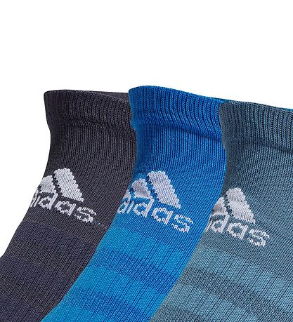 adidas Performance Ankelstrumpor - 3-pack - Altered Blue/Bright 