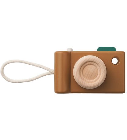 Liewood Träleksaker - Kamera - Michael - Golden Caramel Multi Mi