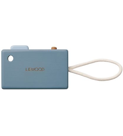 Liewood Wooden Toy - Camera - Michael - Whale Blue Multi Mix