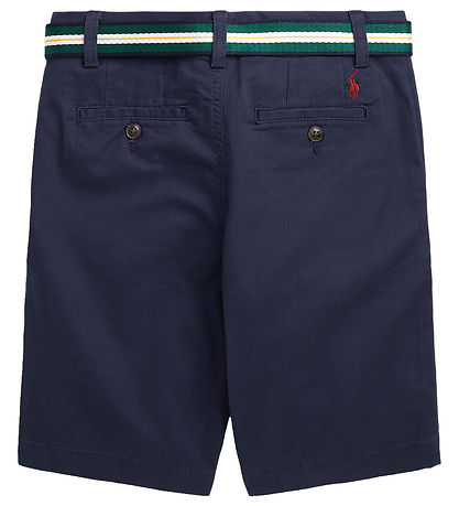 Polo Ralph Lauren Shorts - Bedford - Navy w. Belt