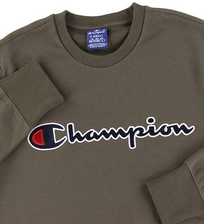 Champion Fashion Sweatshirt - Green w. Logo