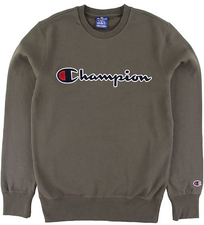 Champion Fashion Sweatshirt - Grün m. Logo