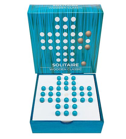 TACTIC Board Game - Wood - Solitaire