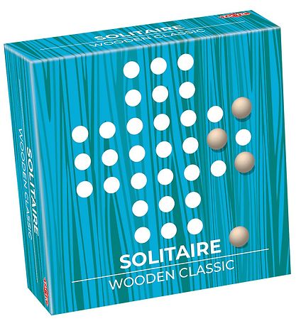 TACTIC Brettspiel - Holz - Solitaire