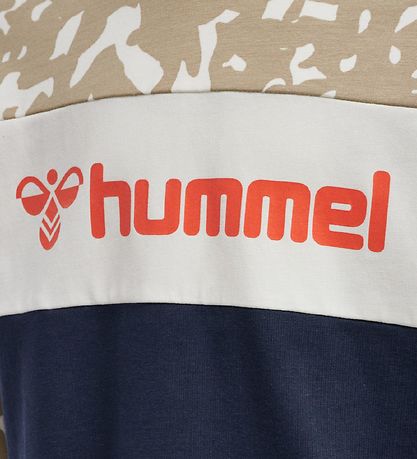 Hummel Kapuzenpullover - HmlLuke - Humus/Black Iris
