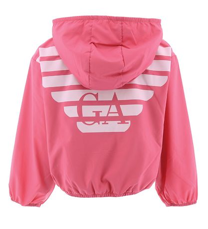 Emporio Armani Jacke - Pink Carmine m. Logo