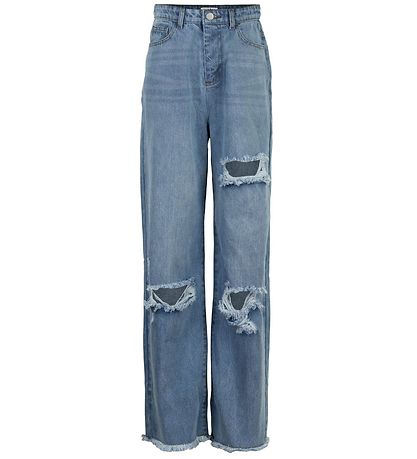 Cost:Bart Jeans - Tania - Eyðing - Light Blue Gallaefni