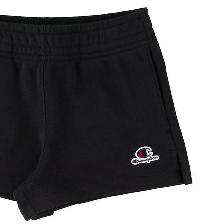 Black champion sweat shorts deals