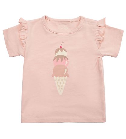 Petit by Sofie Schnoor Stuttermabolur - Rose Blush M. Ís
