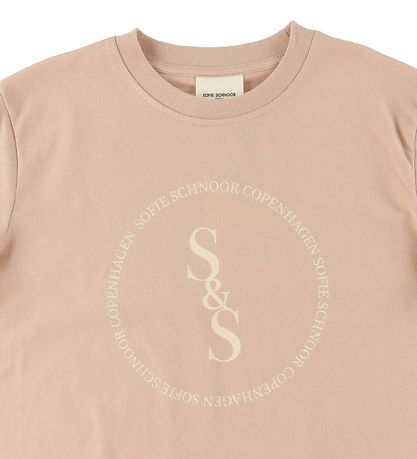 Petit by Sofie Schnoor Stuttermabolur - Light Rose